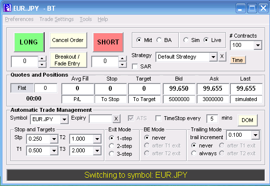 forex bracket trade